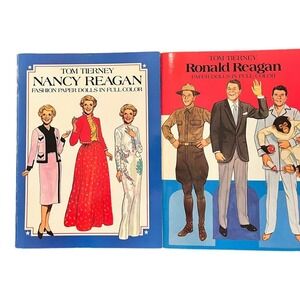 Ronald Reagan & Nancy Reagan/Tom Tierney/Dover/©️1983 & 1984/Uncut